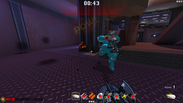 Warsow 2.0, pow pow