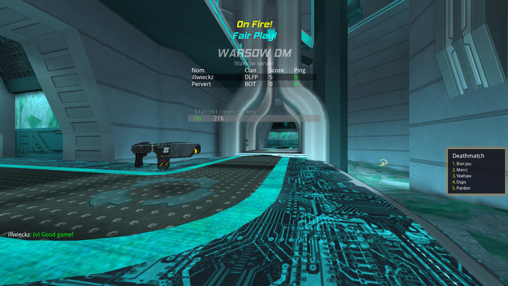 Warsow 2.0, Fair Play