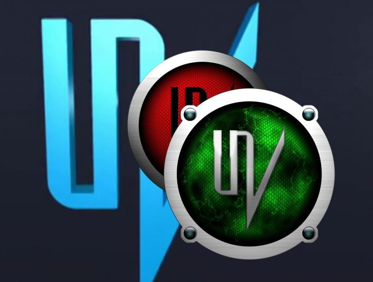 anciens logos du jeu de troisième race Unvanquished